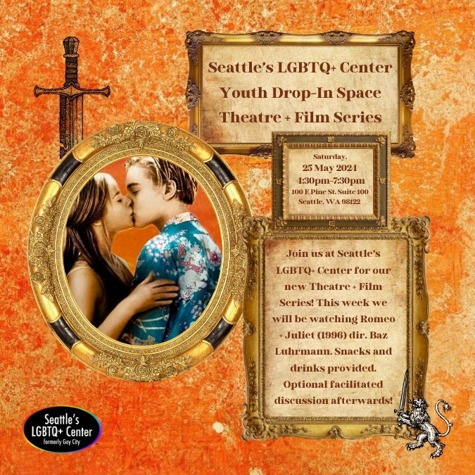 Theatre Film Series Romeo Juliet Dir Baz Luhrmann Gay